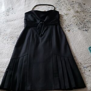 bebe Black Strapless Dress